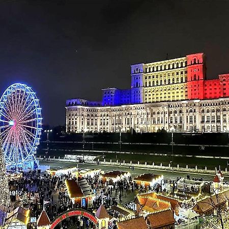 Top Location - Contemporary Parliament View - 2Br บูคาเรสต์ ภายนอก รูปภาพ